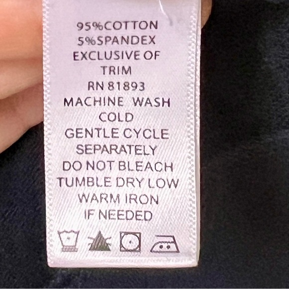 ANTHROPOLOGIE MOTTO Cotton Peplum Cardigan Blazer—SZ. Medium - Picture 9 of 11